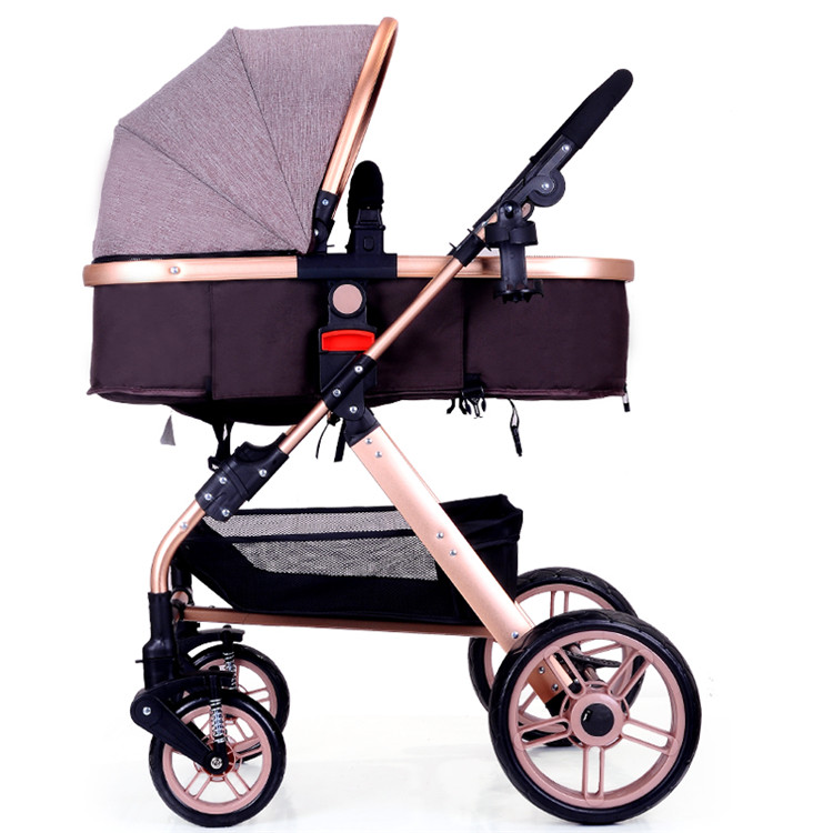  Luxury Foldable 2 In 1 Baby Carriage