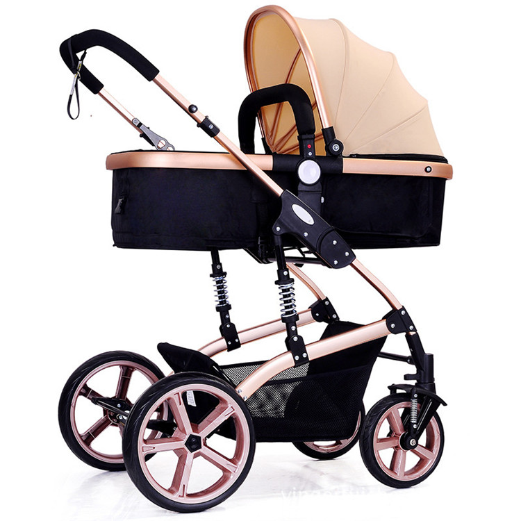 Shock-absorption Carrycot Baby Stroller 