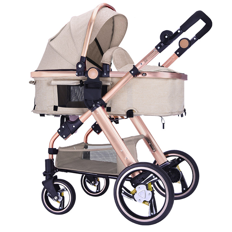 High Landscape Baby Stroller Car Seat Combo